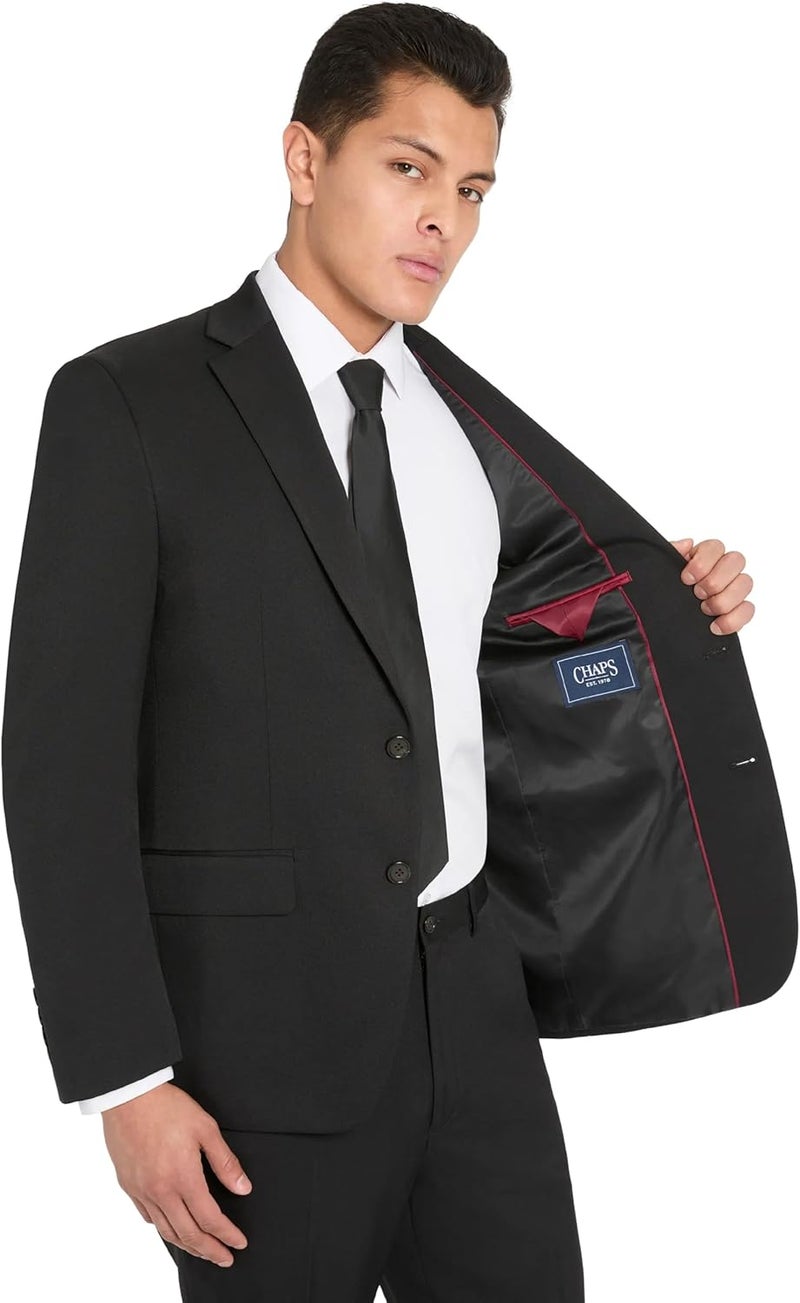 Chaps Men's Solid Classic Fit Tailored Suit Jacket - Image 1